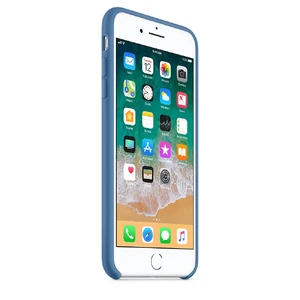 Силиконовый чехол Apple Silicone Case Denim Blue (MRFX2) для iPhone 8 Plus | 7 Plus - Фото 6