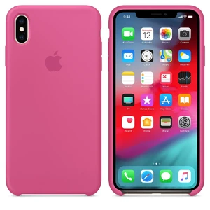 Силиконовый чехол Apple Silicone Case Dragon Fruit (MW972) для iPhone XS Max - Фото 2