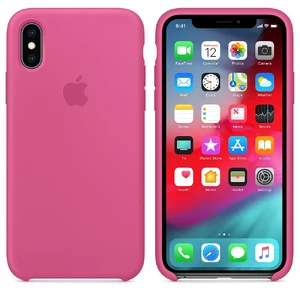 Силиконовый чехол Apple Silicone Case Dragon Fruit (MW9A2) для iPhone XS | X - Фото 3