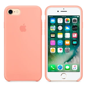 Силиконовый чехол Apple Silicone Case Flamingo (MQ592) для iPhone SE 3 | SE 2 | 8 | 7 - Фото 5