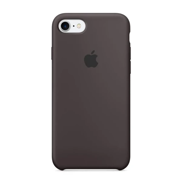 Силиконовый чехол Apple Silicone Case Cocoa (MMX22) для iPhone SE 3 | SE 2 | 8 | 7