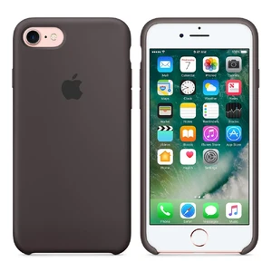 Силиконовый чехол Apple Silicone Case Cocoa (MMX22) для iPhone SE 3 | SE 2 | 8 | 7 - Фото 6