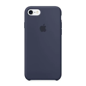 Силиконовый чехол Apple Silicone Case Midnight Blue (MMWK2) для iPhone SE 3 | SE 2 | 8 | 7 MMWK2 - Фото 1