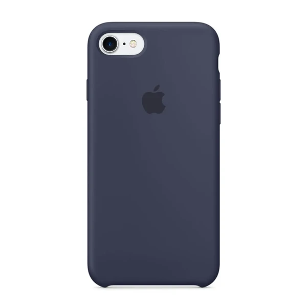 Силиконовый чехол Apple Silicone Case Midnight Blue (MMWK2) для iPhone SE 3 | SE 2 | 8 | 7 в Днепре