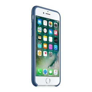 Силиконовый чехол Apple Silicone Case Ocean Blue (MMWW2) для iPhone SE 3 | SE 2 | 8 | 7 - Фото 7