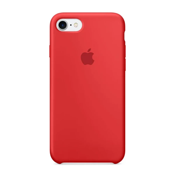 Силиконовый чехол Apple Silicone Case (PRODUCT) RED (MMWN2) для iPhone SE 3 | SE 2 | 8 | 7