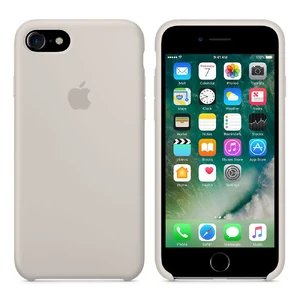 Силиконовый чехол Apple Silicone Case Stone (MMWR2) для iPhone SE 3 | SE 2 | 8 | 7 - Фото 2