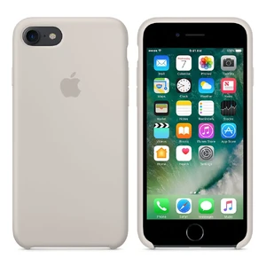 Силиконовый чехол Apple Silicone Case Stone (MMWR2) для iPhone SE 3 | SE 2 | 8 | 7 - Фото 3