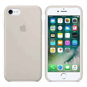 Силиконовый чехол Apple Silicone Case Stone (MMWR2) для iPhone SE 3 | SE 2 | 8 | 7 - Фото 4