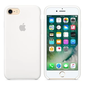 Силіконовий чохол Apple Silicone Case White (MMWF2) для iPhone SE 3 | SE 2 | 8 | 7 - Фото 5