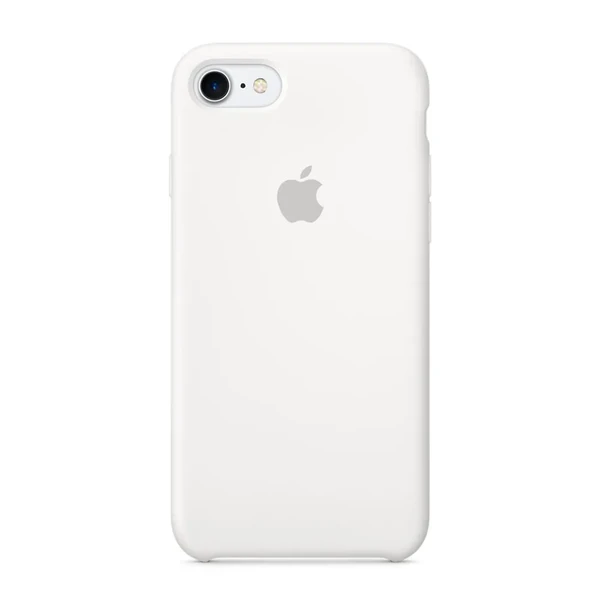 Силиконовый чехол Apple Silicone Case White (MMWF2) для iPhone SE 3 | SE 2 | 8 | 7