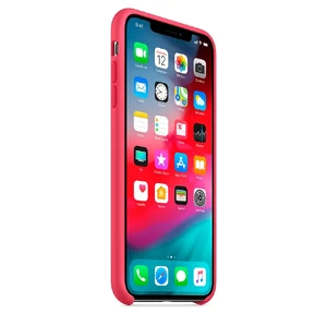 Силіконовий чохол Apple Silicone Case Hibiscus (MUJP2) для iPhone XS Max - Фото 5