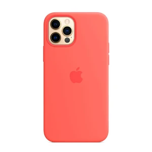Силиконовый чехол Apple Silicone Case MagSafe Pink Citrus (MHL03) для iPhone 12 | 12 Pro - Фото 2