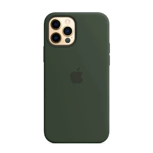 Силиконовый чехол Apple Silicone Case MagSafe Cyprus Green (MHL33) для iPhone 12 | 12 Pro - Фото 2