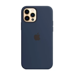 Силіконовий чохол Apple Silicone Case MagSafe Deep Navy (MHL43) для iPhone 12 | 12 Pro - Фото 2
