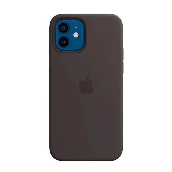Силіконовий чохол Apple Silicone Case MagSafe Black (MHL73) для iPhone 12 | 12 Pro