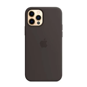 Силиконовый чехол Apple Silicone Case MagSafe Black (MHL73) для iPhone 12 | 12 Pro - Фото 2