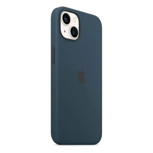 Силіконовий чохол Apple Silicone Case MagSafe Abyss Blue (MM293) для iPhone 13 (Уцінка) - Фото 2