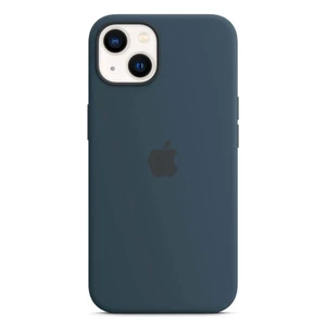 Силіконовий чохол Apple Silicone Case MagSafe Abyss Blue (MM293) для iPhone 13 (Уцінка) MM293 - Фото 1