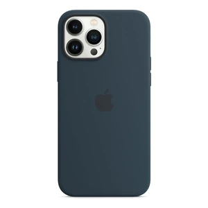 Силіконовий чохол Apple Silicone Case MagSafe Abyss Blue (MM2T3) для iPhone 13 Pro Max MM2T3 - Фото 1