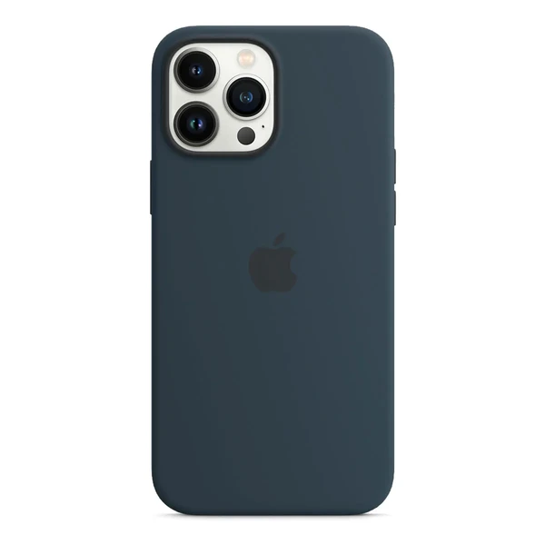 Силиконовый чехол Apple Silicone Case MagSafe Abyss Blue (MM2T3) для iPhone 13 Pro Max