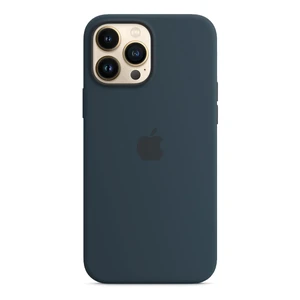 Силіконовий чохол Apple Silicone Case MagSafe Abyss Blue (MM2T3) для iPhone 13 Pro Max - Фото 2
