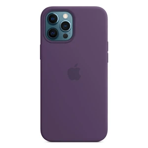 Силиконовый чехол Apple Silicone Case MagSafe Amethyst (MK083) для iPhone 12 Pro Max - Фото 2