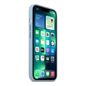 Силиконовый чехол Apple Silicone Case MagSafe Blue Fog (MN653) для iPhone 13 Pro - Фото 3