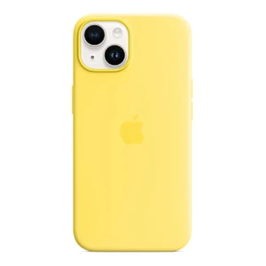 Силиконовый чехол Apple Silicone Case MagSafe Canary Yellow (MQUC3) для iPhone 14 Plus MQUC3 - Фото 1