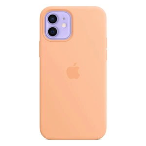 Силіконовий чохол Apple Silicone Case MagSafe Cantaloupe (MK023) для iPhone 12 | 12 Pro - Фото 2