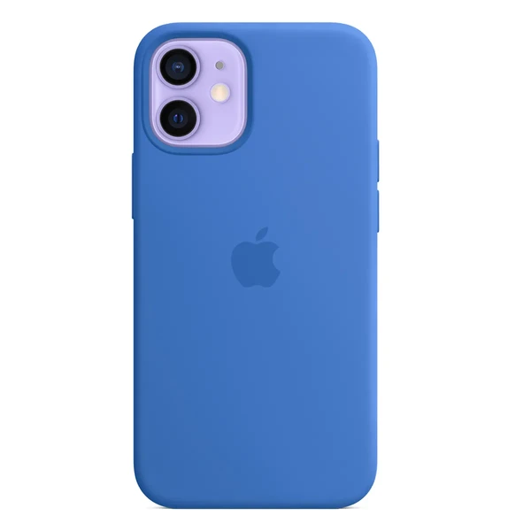 Силіконовий чохол Apple Silicone Case MagSafe Capri Blue (MJYU3) для iPhone 12 mini