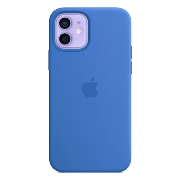 Силиконовый чехол Apple Silicone Case MagSafe Capri Blue (MJYY3) для iPhone 12 | 12 Pro в Хмельницком