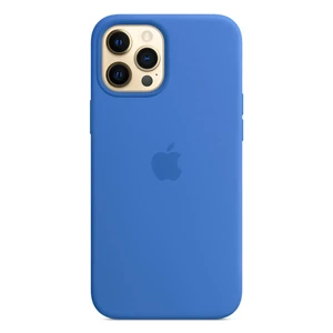 Силиконовый чехол Apple Silicone Case MagSafe Capri Blue (MK043) для iPhone 12 Pro Max - Фото 2