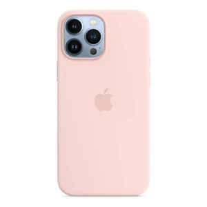 Силиконовый чехол Apple Silicone Case MagSafe Chalk Pink (MM2R3) для iPhone 13 Pro Max - Фото 3