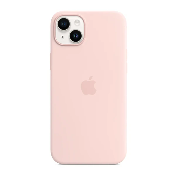 Силіконовий чохол Apple Silicone Case MagSafe Chalk Pink (MPT73) для iPhone 14 Plus