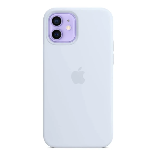 Силіконовий чохол Apple Silicone Case MagSafe Cloud Blue (MKTT3) для iPhone 12 | 12 Pro у Броварах