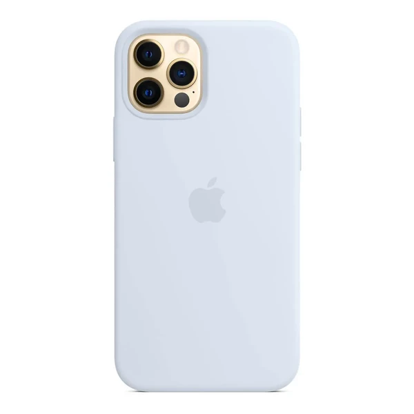 Силіконовий чохол Apple Silicone Case MagSafe Cloud Blue (MKTY3) для iPhone 12 Pro Max у Броварах