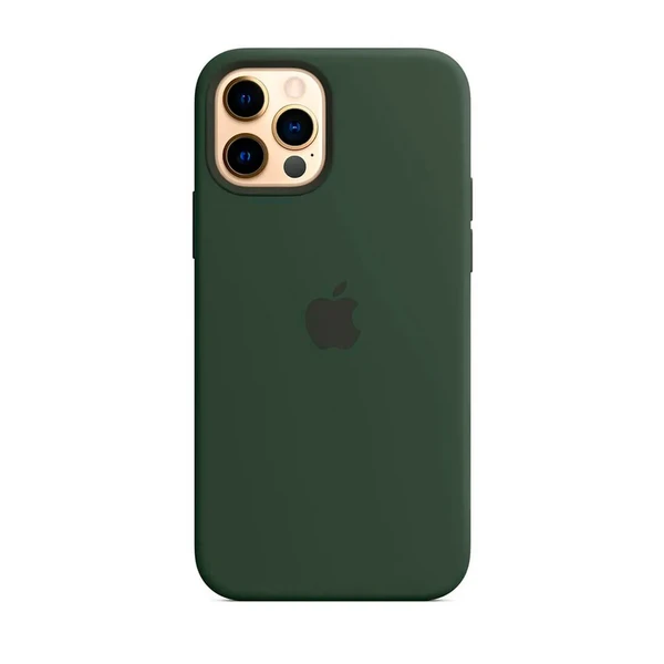 Силиконовый чехол Apple Silicone Case MagSafe Cyprus Green (MHLC3) для iPhone 12 Pro Max в Полтаве