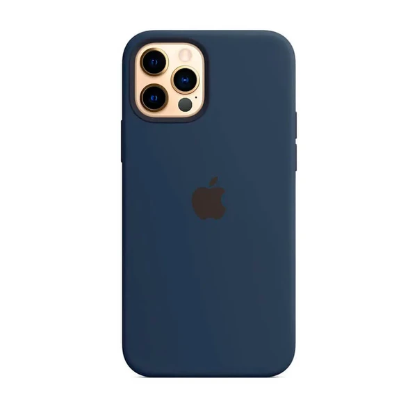 Силіконовий чохол Apple Silicone Case MagSafe Deep Navy (MHLD3) для iPhone 12 Pro Max в Ужгороді