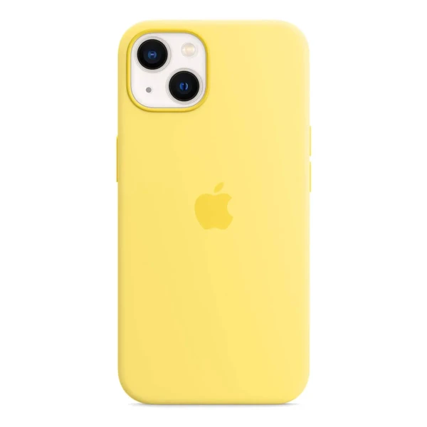 Силіконовий чохол Apple Silicone Case MagSafe Lemon Zest (MN5X3) для iPhone 13 mini в Чернівцях