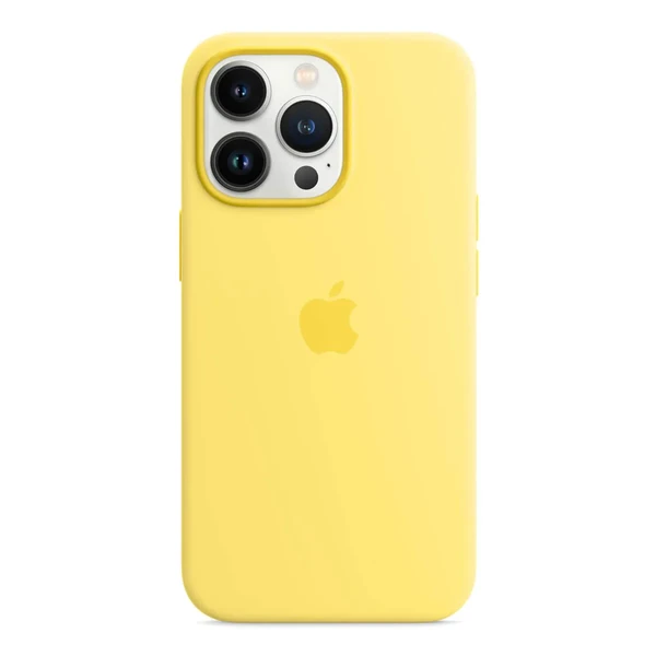 Силиконовый чехол Apple Silicone Case MagSafe Lemon Zest (MN663) для iPhone 13 Pro в Мукачево
