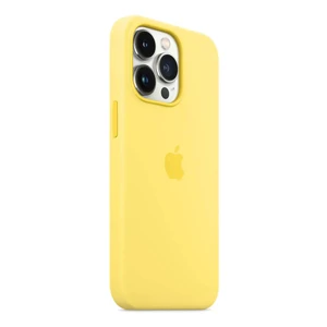 Силіконовий чохол Apple Silicone Case MagSafe Lemon Zest (MN6A3) для iPhone 13 Pro Max - Фото 2