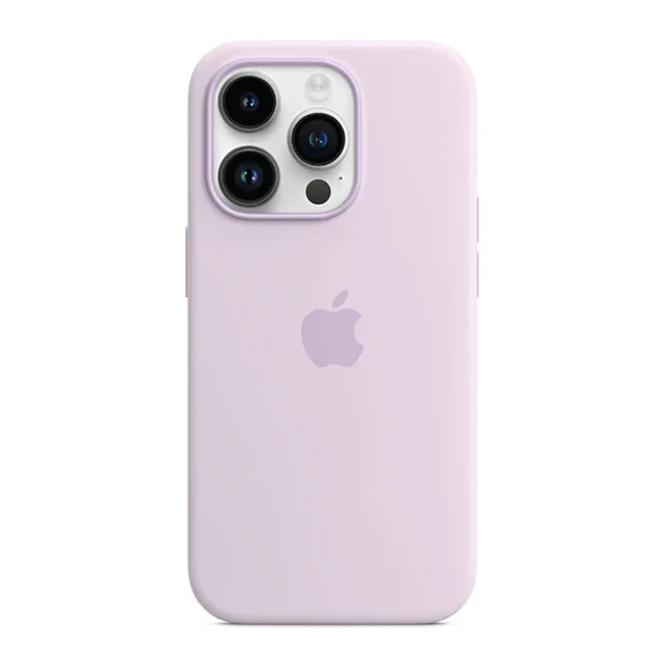 Силиконовый чехол Apple Silicone Case MagSafe Chalk Pink (MPTH3) для iPhone 14 Pro