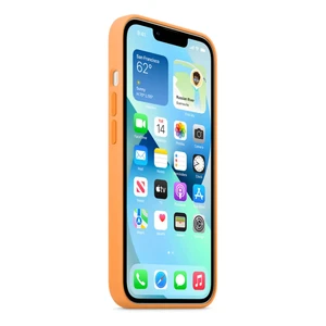 Силиконовый чехол Apple Silicone Case MagSafe Marigold (MM1U3) для iPhone 13 mini - Фото 3