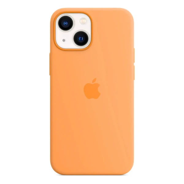 Силіконовий чохол Apple Silicone Case MagSafe Marigold (MM1U3) для iPhone 13 mini в Чернівцях