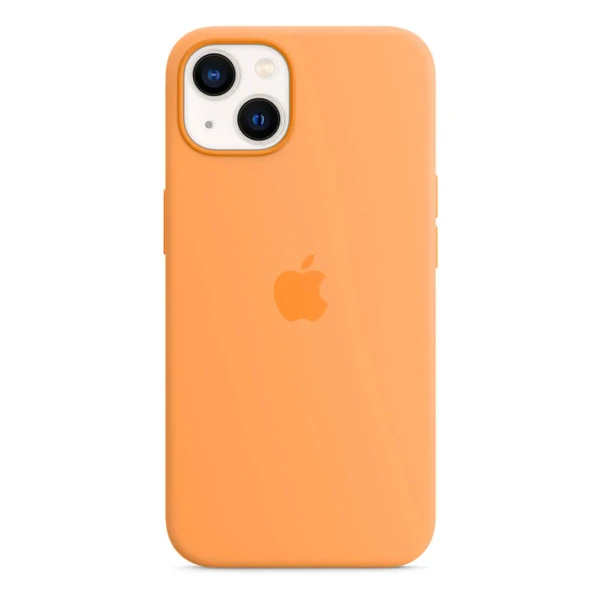 Силіконовий чохол Apple Silicone Case MagSafe Marigold (MM243) для iPhone 13