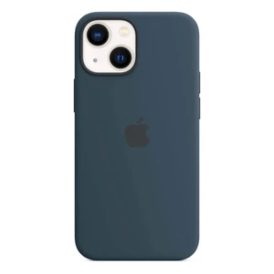 Силіконовий чохол Apple Silicone Case MagSafe Abyss Blue (MM213) для iPhone 13 mini MM213 - Фото 1