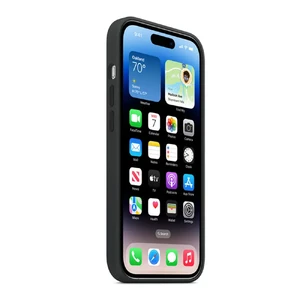 Силиконовый чехол Apple Silicone Case MagSafe Midnight (MPTE3) для iPhone 14 Pro - Фото 2