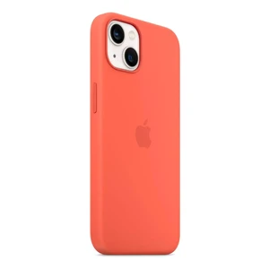 Силіконовий чохол Apple Silicone Case MagSafe Nectarine (MN643) для iPhone 13 - Фото 2