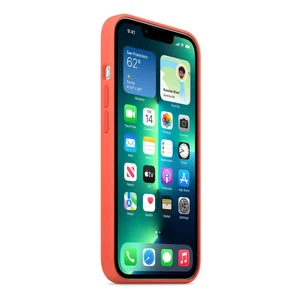 Силіконовий чохол Apple Silicone Case MagSafe Nectarine (MN6D3) для iPhone 13 Pro Max - Фото 3